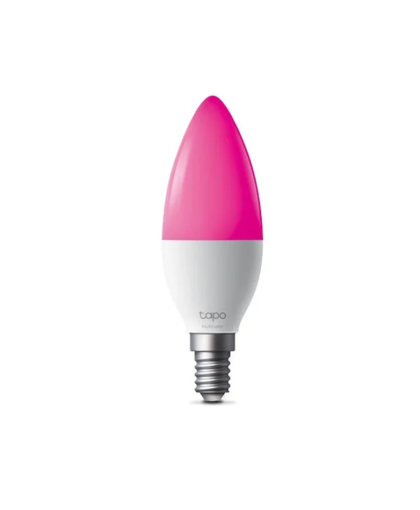 TP-Link Smart Wi-Fi Candle Light Bulb, E14 Multicolor 01pc Tapo L430C