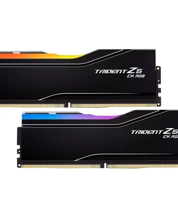 G.Skill Trident Z5 CK RGB 48GB (2x24GB) 8200MT/s CL40 DDR5 Non-ECC UDIMM Black F5-8200C4052G24GX2-TZ5CRK