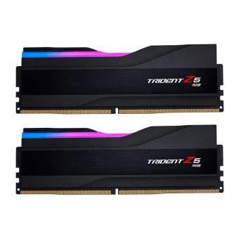 G.Skill Trident Z5 RGB 128GB (2x64GB) 6000MT/s CL34 DDR5 Non-ECC UDIMM Black F5-6000J3444F64GX2-TZ5RK