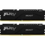 Kingston FURY Beast 64GB (2x32GB) DDR5 5600MT/s CL40 DDR5 Non-ECC UDIMM Black KF556C40BB2K2-64