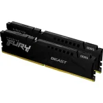 Kingston FURY Beast 64GB (2x32GB) 6000MT/s CL36 DDR5 Non-ECC UDIMM Black KF560C36BBE2K2-64 - Image 2
