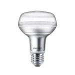 Philips E27 LED Reflector R80 Warm White Bulb 4W 60W LPH00829