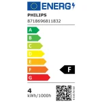Philips E27 LED Reflector R80 Warm White Bulb 4W 60W LPH00829 - Image 2