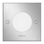 Philips Χωνευτό Φωτιστικό Σποτ Εδάφους Tετράγωνο myGarden Crust 2700K IP67 3W Inox PHI915005395601