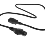 Intronics ACT Powercord C14 Male - C15 Female 2m Black AK5003 - Image 4