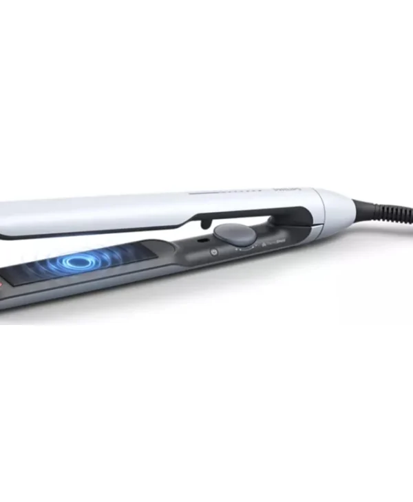 Philips Series 5000 Hair Straightener Πρέσα Μαλλιών με Κεραμικές Πλάκες Ionic Black White BHS520/00