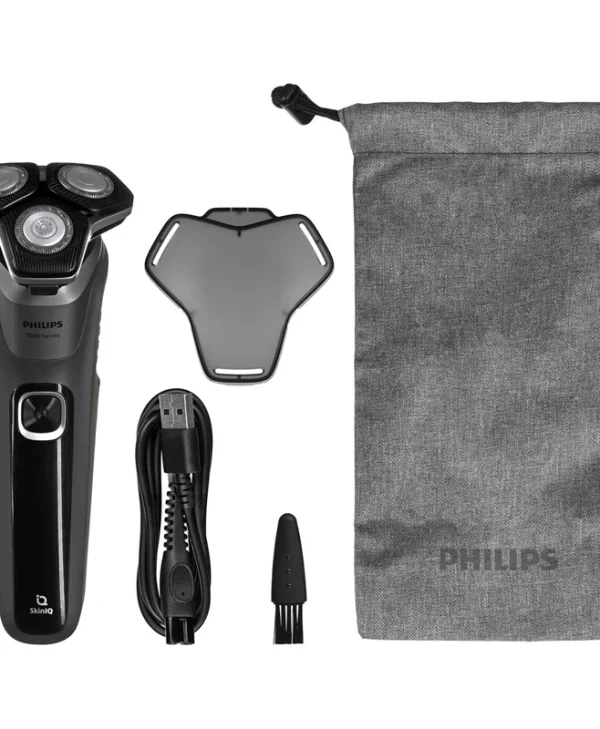 Philips Series 5000  Sodt Wet and Dry Shaver Ξυριστική Μηχανή Προσώπου Επαναφορτιζόμενη Black S5887/10