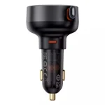 Baseus Φορτιστής Αυτοκινήτου Enjoyment Pro Car Charger Usb-C+Retractable Lightning Cable 55W Black C00057803111-00 - Image 2