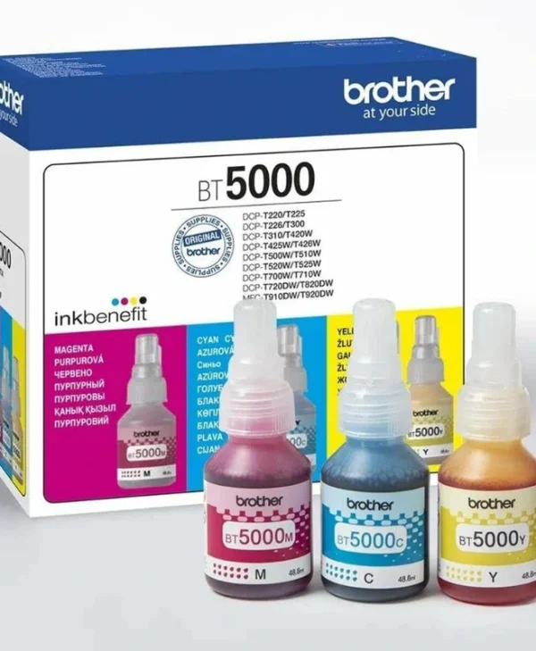 Brother Ink Cartridge C/M/Y 5K Pgs BT5000CLVAL