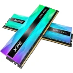 ADATA XPG Lancer NEON RGB 32GB (2x16GB) DDR5 6400MT/s CL32 UDIMM AX5U6400C3216G-DCLANRSG - Image 2