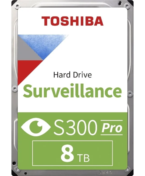 Toshiba S300 Pro Surveillance 8TB 3.5" SATA III MD10ADA800V