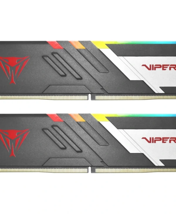 Patriot Viper Venom RGB 64GB (2x32GB) DDR5 6000MT/s CL30 UDIMM PVVR564G600C30K