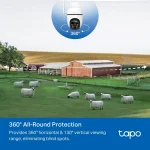 TP-Link Security 4G LTE Camera Outdoor Pan-Tilt White Tapo C501GW - Image 6