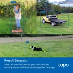 TP-Link Security 4G LTE Camera Outdoor Pan-Tilt White Tapo C501GW - Image 7