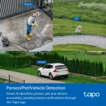 Tp-Link Outdoor Pan/Tilt Security Wi-Fi Camera 3K 5MP White Tapo C530WS - Image 9