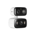 TP-Link Indoor/Outdoor Dual Lens Pan/Tilt Security Camera White Tapo C246D - Image 2