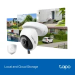 TP-Link Outdoor Pan/Tilt Security Wi-Fi Camera 4K White Tapo C560WS - Image 12