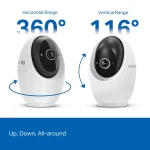 TP-Link Pan/Tilt AI Home Security Wi-Fi Camera 4K White Tapo C260 - Image 4