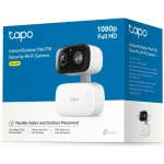 TP-Link Indoor/Outdoor Home Security Wi-Fi Camera White TAPO C206 - Image 4