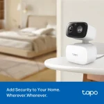 TP-Link Indoor/Outdoor Home Security Wi-Fi Camera White TAPO C206 - Image 7