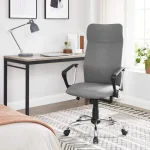 Songmics Εργονομική Καρέκλα Γραφείου 59x59x115-123 cm Fabric Grey OBN034G01 - Image 7