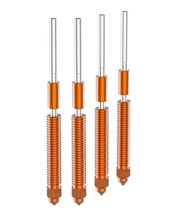 Creality Unicorn K2P Quick-Swap Nozzle Kit 2x0.4 1x0.6 1x0.8 for K2 Plus/Creality Hi 4008030075