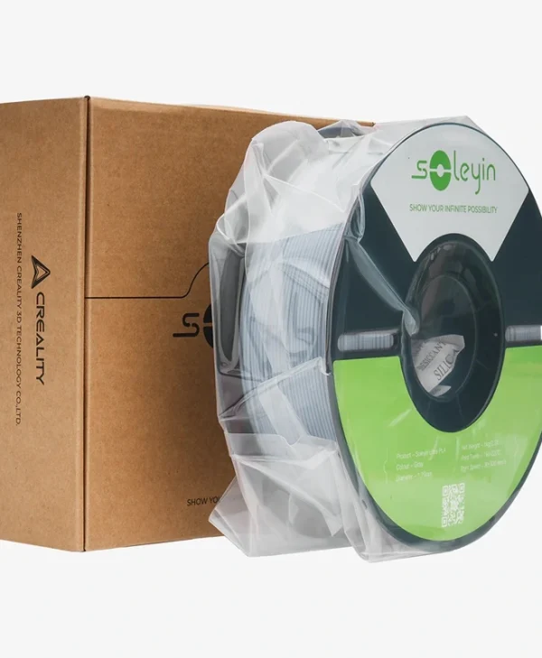Creality 3D Printer Filament Soleyin Ultra PLA 1.75mm 1Kg Matte Gray 3301010517