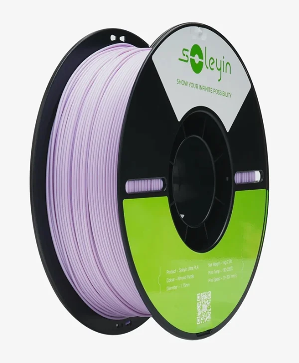 Creality 3D Printer Filament Soleyin Ultra PLA 1.75mm 1Kg Almond Purple 3301010507