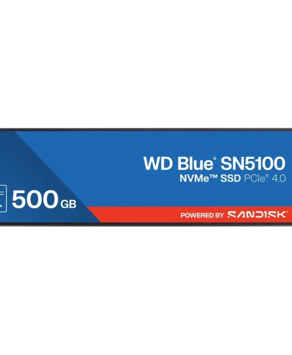 Western Digital Blue SN5100 500GB M.2 2280 NVMe PCIe 4.0 x4 WDS500G5B0E-00CPE0