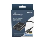 MediaRange Audio and Video Converter USB-A to HDMI Female 20cm Black MRCS232 - Image 2