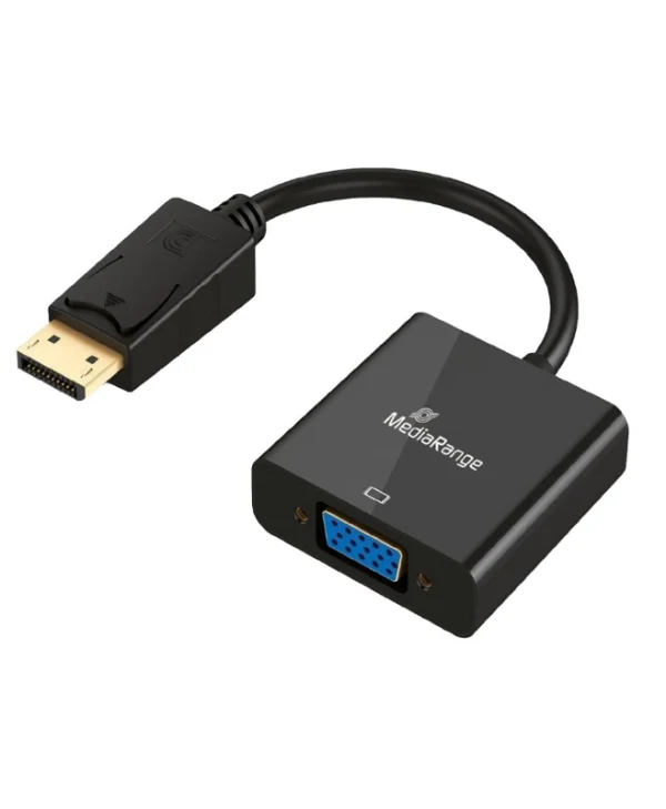 MediaRange Video Converter HDMI Msle to DVI-I Female 20cm Black MRCS228
