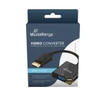 MediaRange Video Converter HDMI Msle to DVI-I Female 20cm Black MRCS228 - Image 2