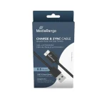 MediaRange USB-A to Micro-B USB 3.0 Charge and Sync Cable USB 3.0 5Gbps 5W 50cm Black MRCS239 - Image 3