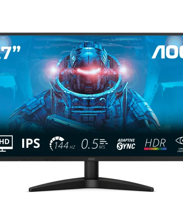 AOC 27" FHD IPS 144Hz Gaming Monitor Black 27B36X