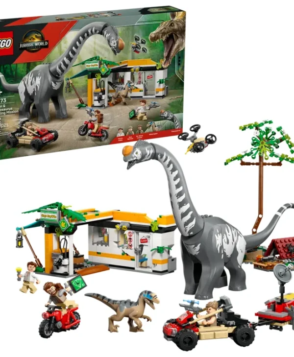 Lego Jurassic World Raptor & Titanosaurus: Raptor & Titanosaurus Tracking Mission 76973