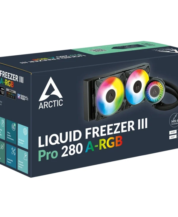 Arctic Liquid Freezer III Pro A-RGB 280 Black ACFRE00183A