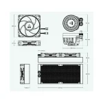 Arctic Liquid Freezer III Pro A-RGB 280 Black ACFRE00183A - Image 7