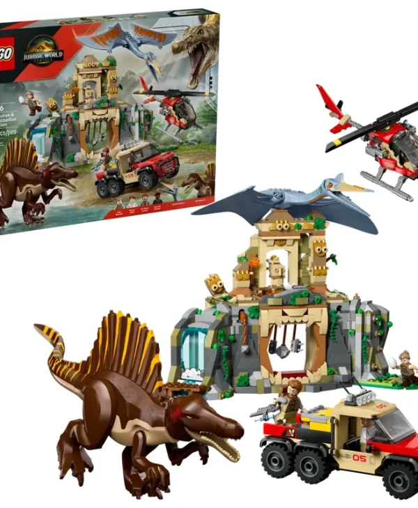Lego Jurassic World: Spinosaurus & Quetzalcoatlus Air Mission 76976