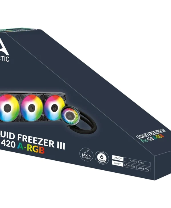 Arctic Liquid Freezer III Pro A-RGB 420 Black ACFRE00185A