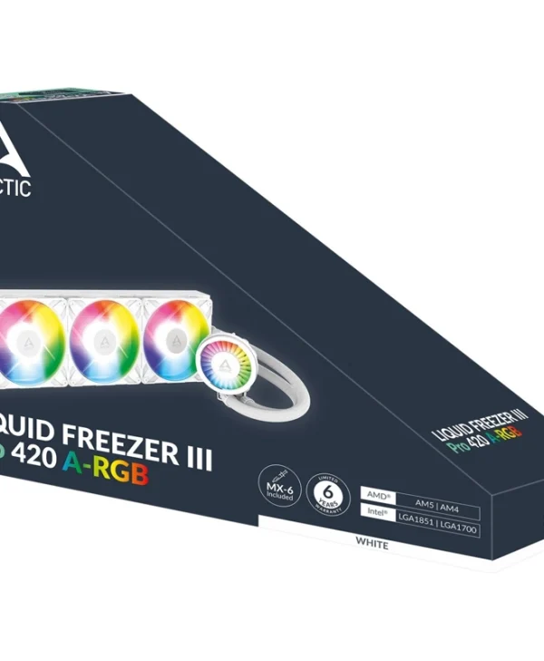 Arctic Liquid Freezer III Pro A-RGB 420 White ACFRE00189A