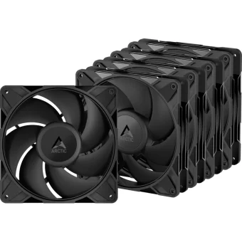 Arctic P14 Pro PST 5-Pack 140mm PWM Case Fan Black ACFAN00319A