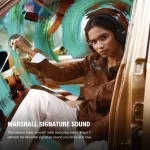 Marshall Major V Headphones Brown 1006834 - Image 7