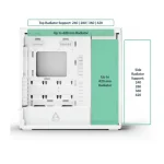 Arctic Xtender Tempered Glass E-ATX Tower White ACPCC00014A - Image 10