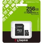 Kingston Canvas Select Plus Gen3 MicroSDXC 256GB UHS-I U1 + SD Adapter SDCS3/256GB - Image 3