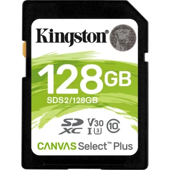 Kingston Canvas Select Plus Gen3 SDXC 128GB UHS-I U1 SDS3/128GB