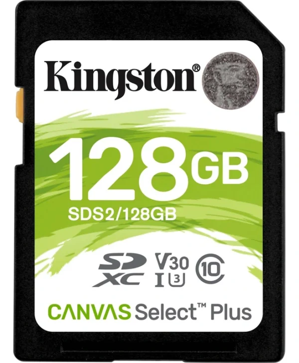 Kingston Canvas Select Plus Gen3 SDXC 128GB UHS-I U1 SDS3/128GB