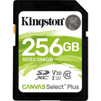 Kingston Canvas Select Plus Gen3 SDXC 256GB UHS-I U1 SDS3/256GB