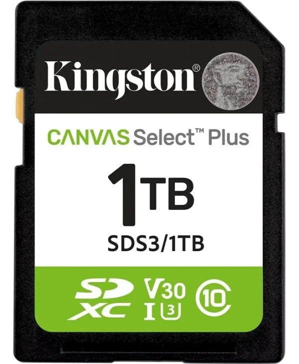 Kingston Canvas Select Plus Gen3 SDXC 1TB UHS-I U1 SDS3/1TB