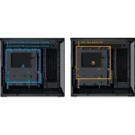 Lian Li O11 Dynamic Mini V2 Flow Mini Tower Tempered Glass Black G99.O11DMIV2FX.00 - Image 4