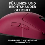 Logitech Pro 2 Lightspeed Wireless Gaming Mouse Pink 910-007310 - Image 9